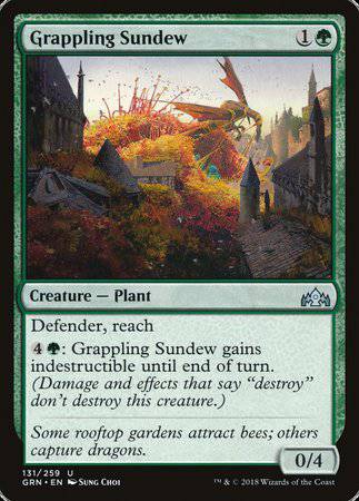 Grappling Sundew [Guilds of Ravnica] - Destination Retro