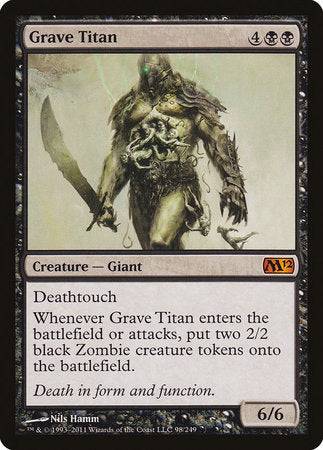 Grave Titan [Magic 2012] - Destination Retro