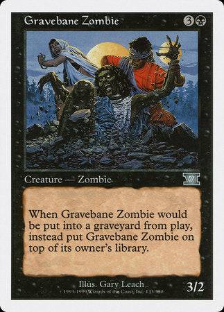 Gravebane Zombie [Classic Sixth Edition] - Destination Retro