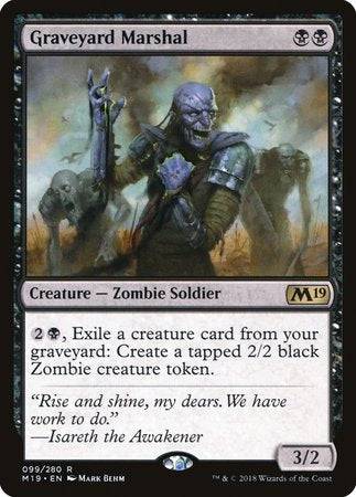 Graveyard Marshal [Core Set 2019] - Destination Retro