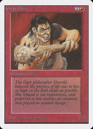 Gray Ogre [Unlimited Edition] - Destination Retro