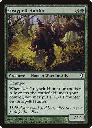 Graypelt Hunter [Worldwake] - Destination Retro