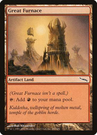 Great Furnace [Mirrodin] - Destination Retro