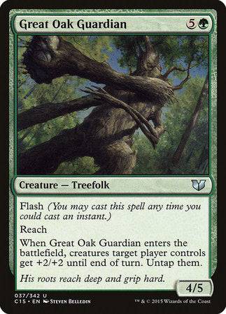 Great Oak Guardian [Commander 2015] - Destination Retro