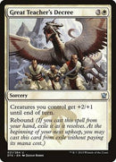 Great Teacher's Decree [Dragons of Tarkir] - Destination Retro