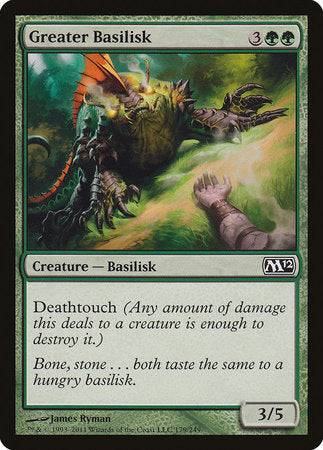 Greater Basilisk [Magic 2012] - Destination Retro