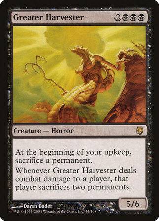 Greater Harvester [Darksteel] - Destination Retro