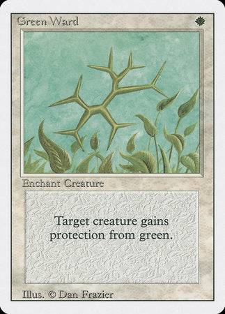 Green Ward [Revised Edition] - Destination Retro