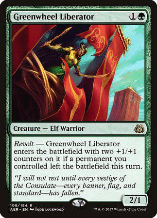 Greenwheel Liberator [Aether Revolt] - Destination Retro