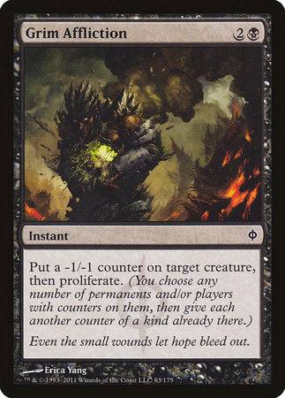 Grim Affliction [New Phyrexia] - Destination Retro