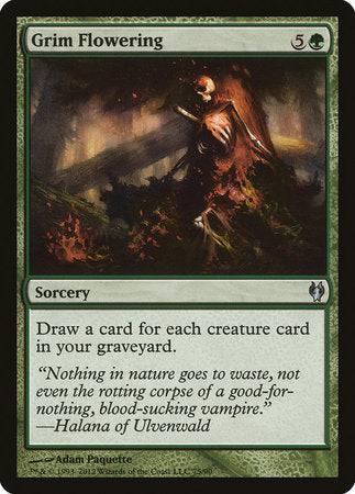 Grim Flowering [Duel Decks: Izzet vs. Golgari] - Destination Retro