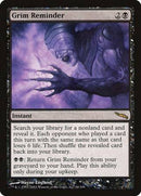 Grim Reminder [Mirrodin] - Destination Retro