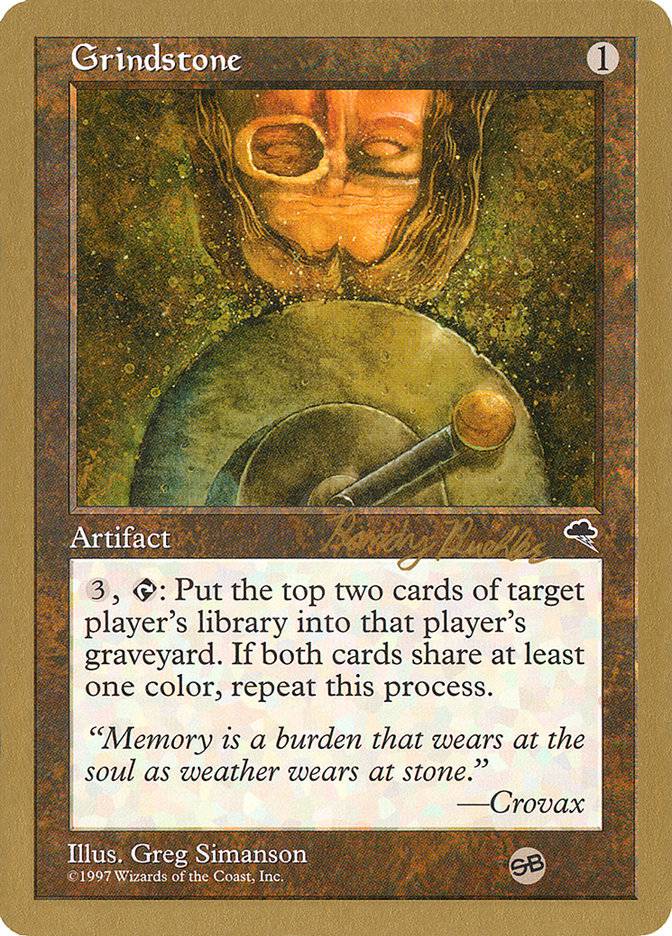 Grindstone (Randy Buehler) (SB) [World Championship Decks 1998] - Destination Retro