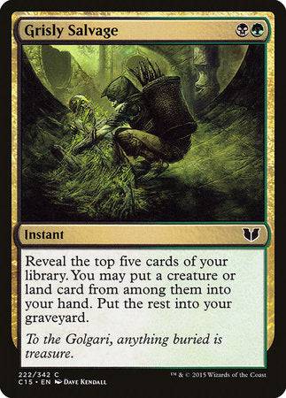 Grisly Salvage [Commander 2015] - Destination Retro