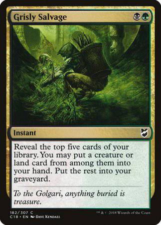 Grisly Salvage [Commander 2018] - Destination Retro