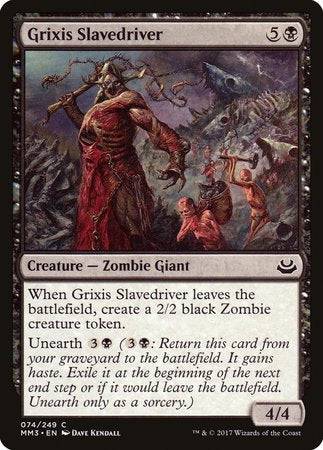 Grixis Slavedriver [Modern Masters 2017] - Destination Retro