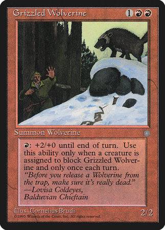 Grizzled Wolverine [Ice Age] - Destination Retro