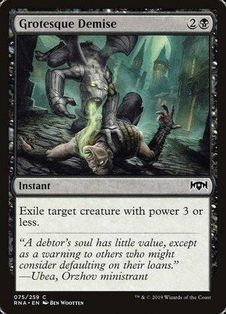 Grotesque Demise [Ravnica Allegiance] - Destination Retro