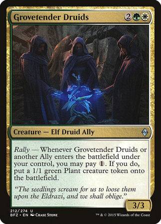 Grovetender Druids [Battle for Zendikar] - Destination Retro
