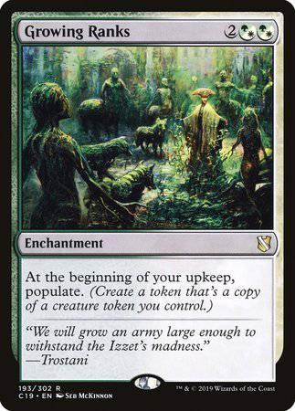 Growing Ranks [Commander 2019] - Destination Retro