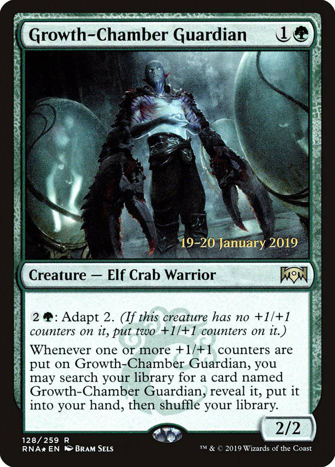 Growth-Chamber Guardian [Ravnica Allegiance Prerelease Promos] - Destination Retro