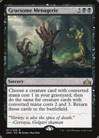 Gruesome Menagerie [Guilds of Ravnica] - Destination Retro