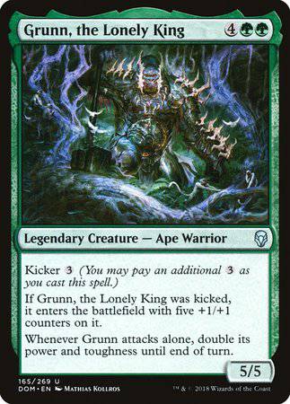 Grunn, the Lonely King [Dominaria] - Destination Retro