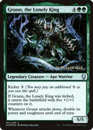 Grunn, the Lonely King [Dominaria Promos] - Destination Retro