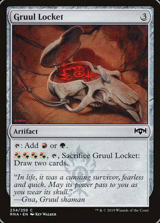 Gruul Locket [Ravnica Allegiance] - Destination Retro