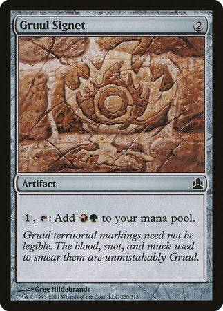 Gruul Signet [Commander 2011] - Destination Retro