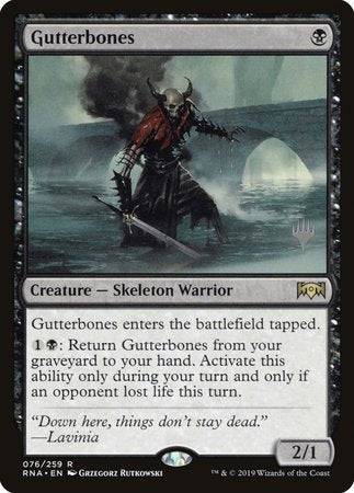 Gutterbones [Ravnica Allegiance Promos] - Destination Retro