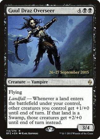 Guul Draz Overseer [Battle for Zendikar Promos] - Destination Retro