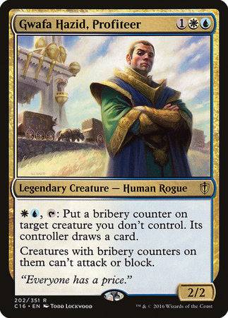 Gwafa Hazid, Profiteer [Commander 2016] - Destination Retro