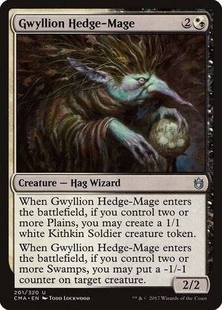 Gwyllion Hedge-Mage [Commander Anthology] - Destination Retro
