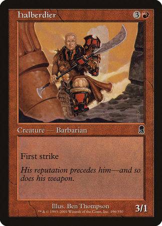 Halberdier [Odyssey] - Destination Retro