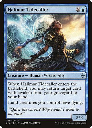 Halimar Tidecaller [Battle for Zendikar] - Destination Retro