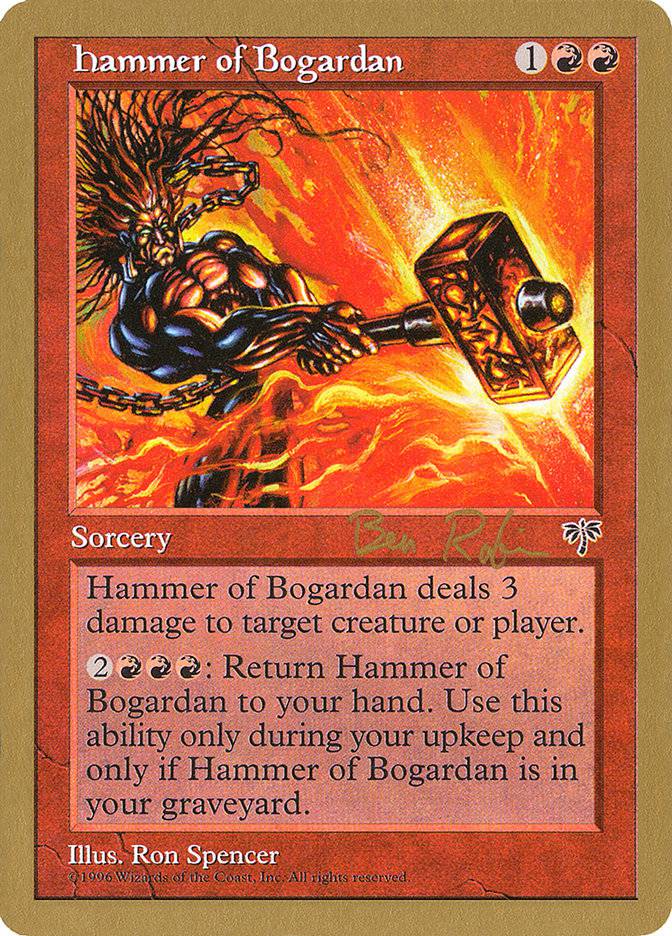 Hammer of Bogardan (Ben Rubin) [World Championship Decks 1998] - Destination Retro