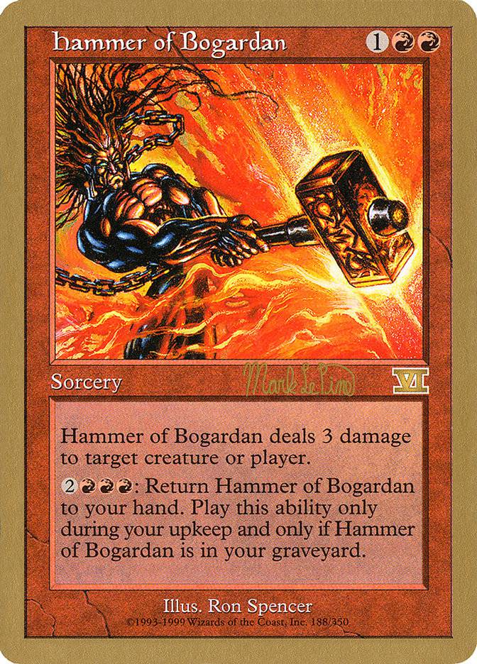 Hammer of Bogardan (Mark Le Pine) [World Championship Decks 1999] - Destination Retro