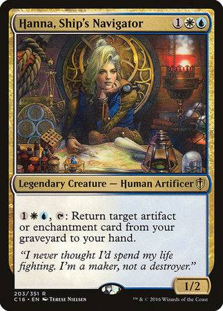Hanna, Ship's Navigator [Commander 2016] - Destination Retro