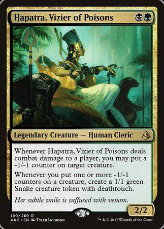 Hapatra, Vizier of Poisons [Amonkhet] - Destination Retro