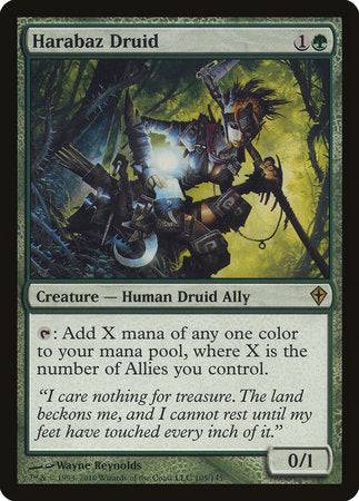 Harabaz Druid [Worldwake] - Destination Retro