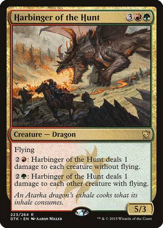 Harbinger of the Hunt [Dragons of Tarkir] - Destination Retro