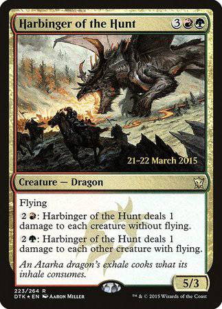 Harbinger of the Hunt [Dragons of Tarkir Promos] - Destination Retro