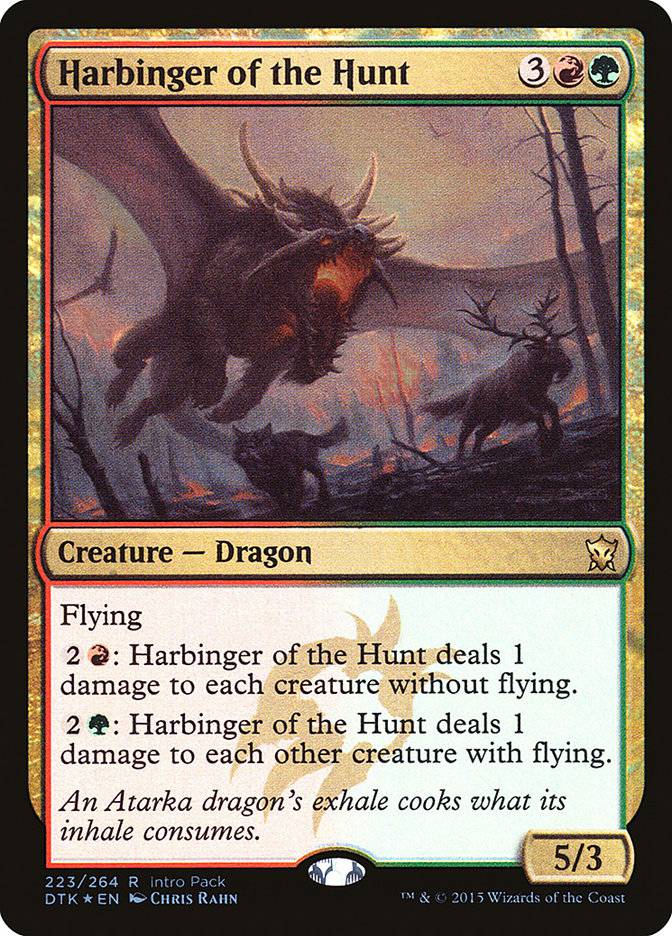 Harbinger of the Hunt (Intro Pack) [Dragons of Tarkir Promos] - Destination Retro