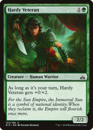 Hardy Veteran [Rivals of Ixalan] - Destination Retro