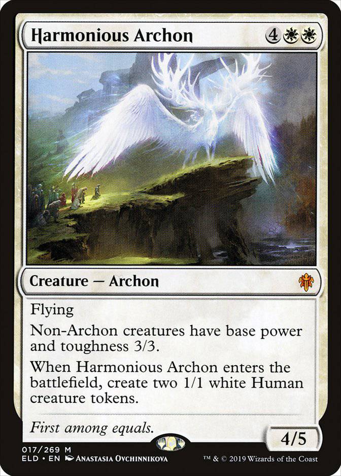 Harmonious Archon [Throne of Eldraine] - Destination Retro
