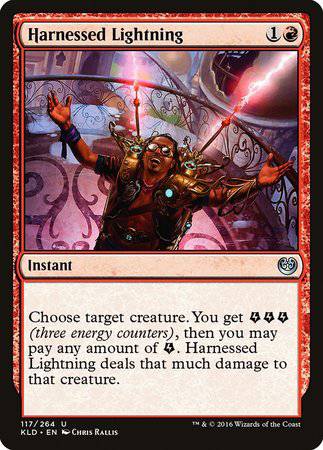 Harnessed Lightning [Kaladesh] - Destination Retro