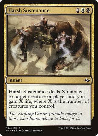 Harsh Sustenance [Fate Reforged] - Destination Retro