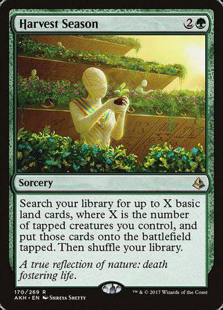 Harvest Season [Amonkhet] - Destination Retro