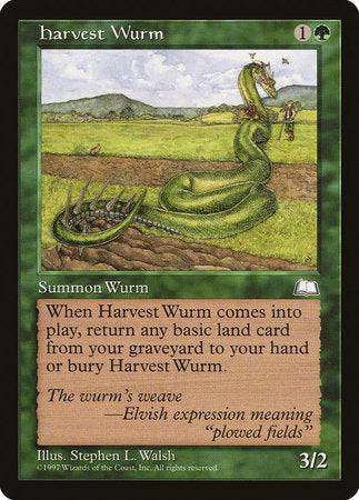 Harvest Wurm [Weatherlight] - Destination Retro